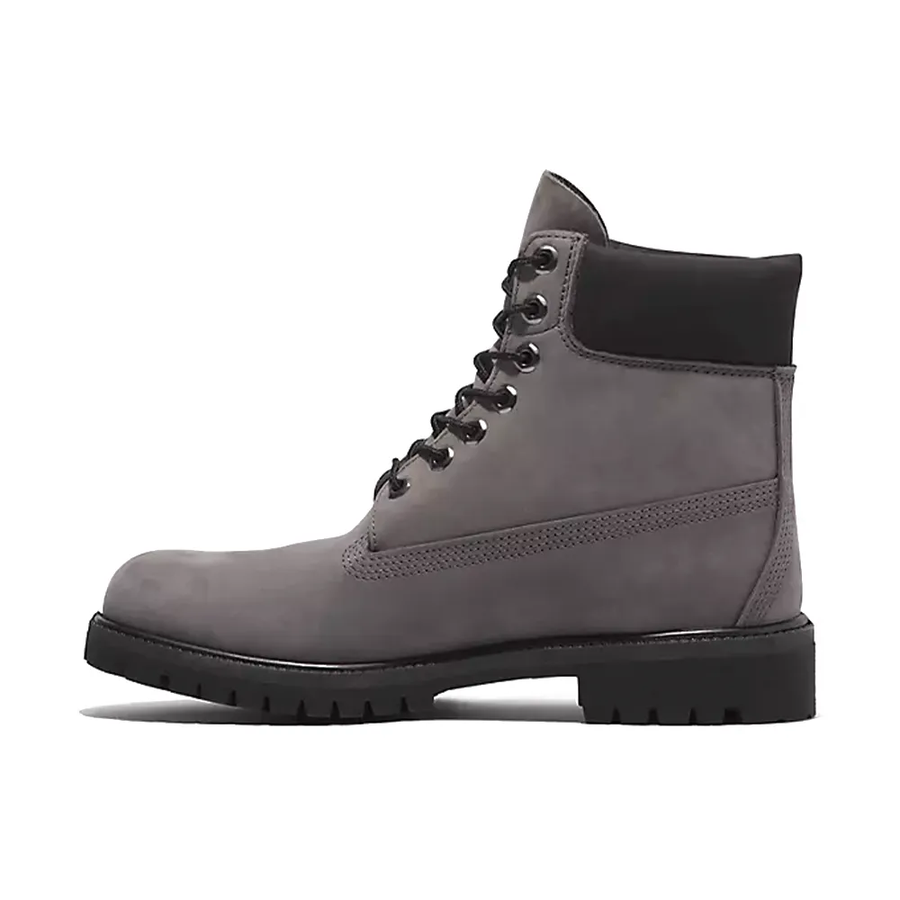 6 Inch Premium Waterproof Boot 'Medium Grey Nubuck'