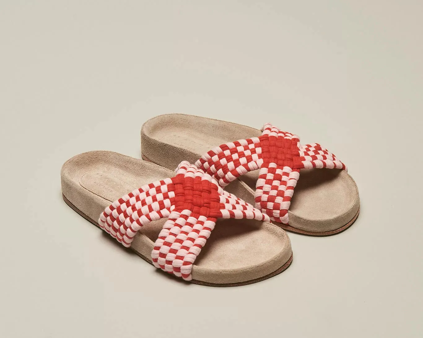 CRUZADO - LIGHT PINK/RED
