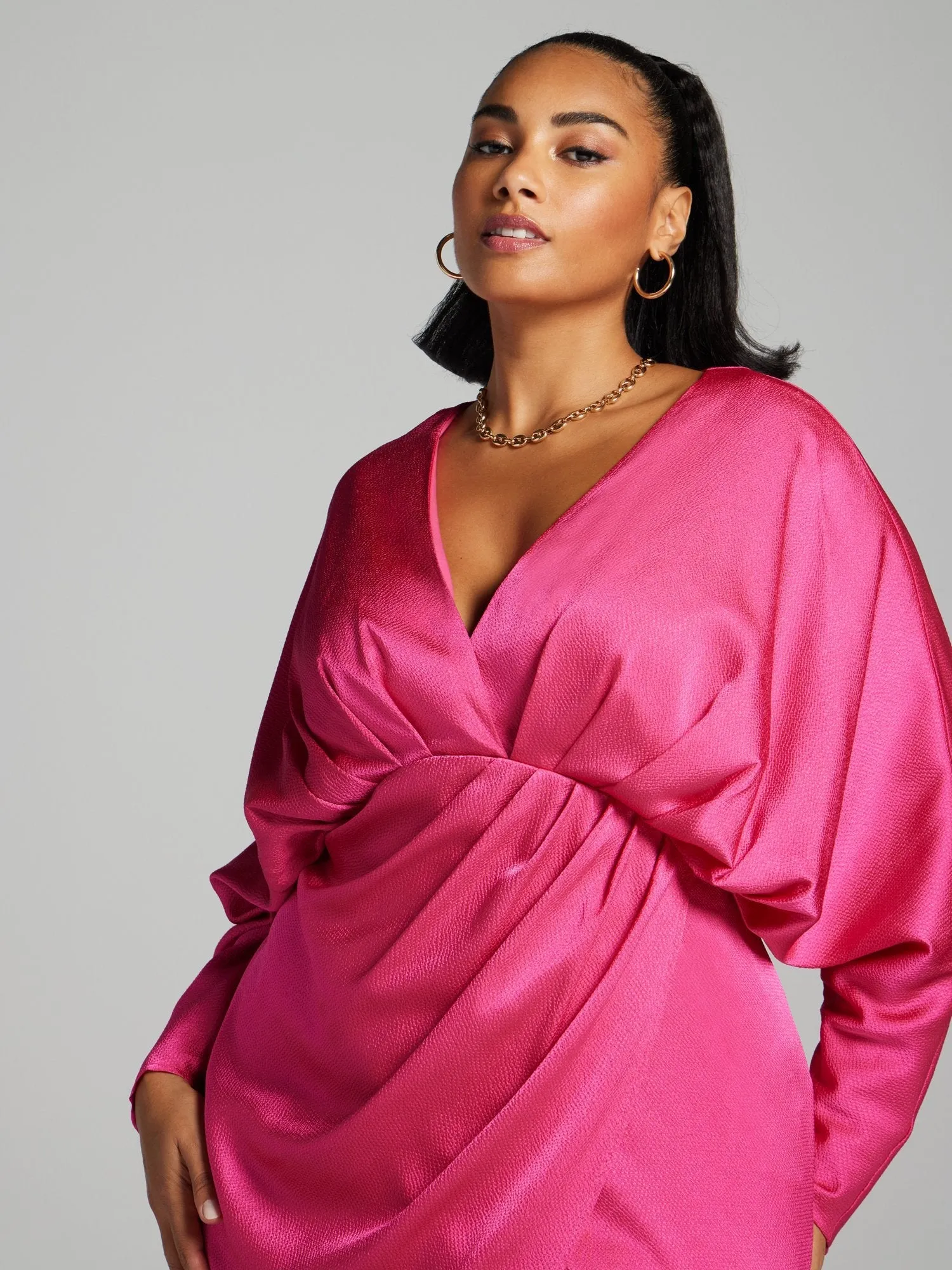 Fashion To Figure - Julieta Mermaid Satin Dress