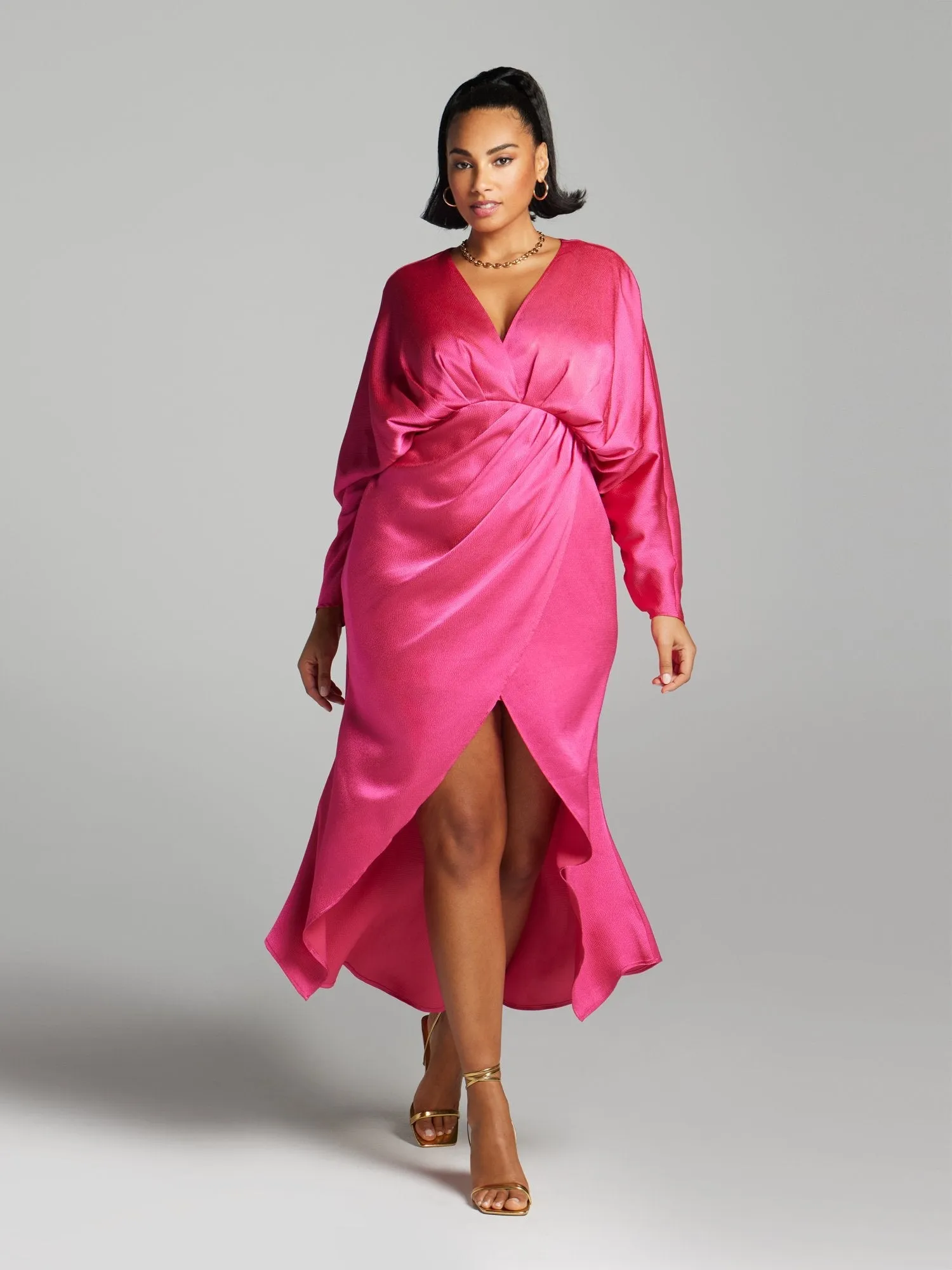 Fashion To Figure - Julieta Mermaid Satin Dress