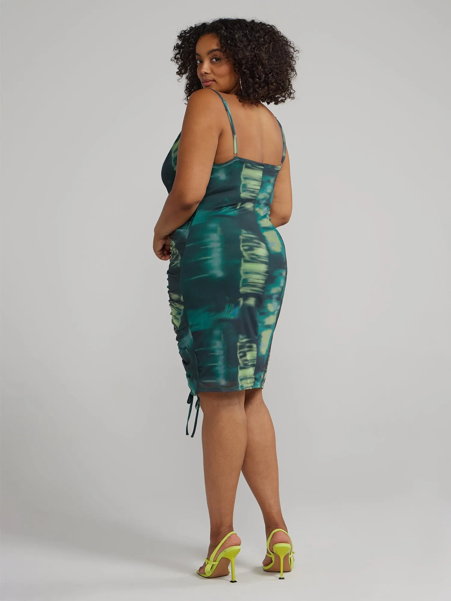 Fashion To Figure - Sleeveless Ruched Detail Dress