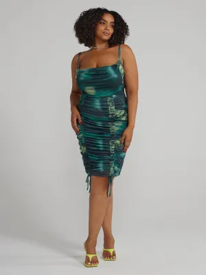 Fashion To Figure - Sleeveless Ruched Detail Dress