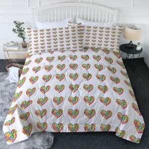Flip Flops in my Heart Comforter Set