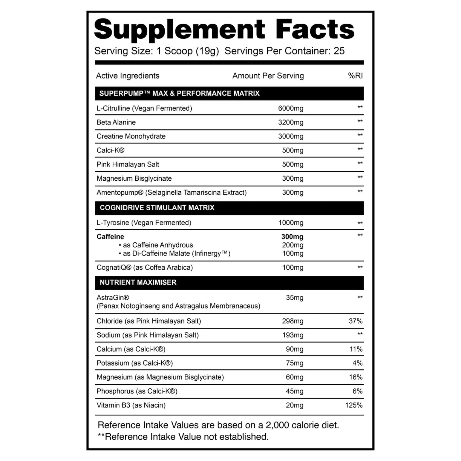Gaspari Nutrition Superpump MAX Preworkout