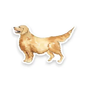 Golden Retriever Sticker
