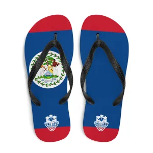 Island Flag - Belize Flip Flops