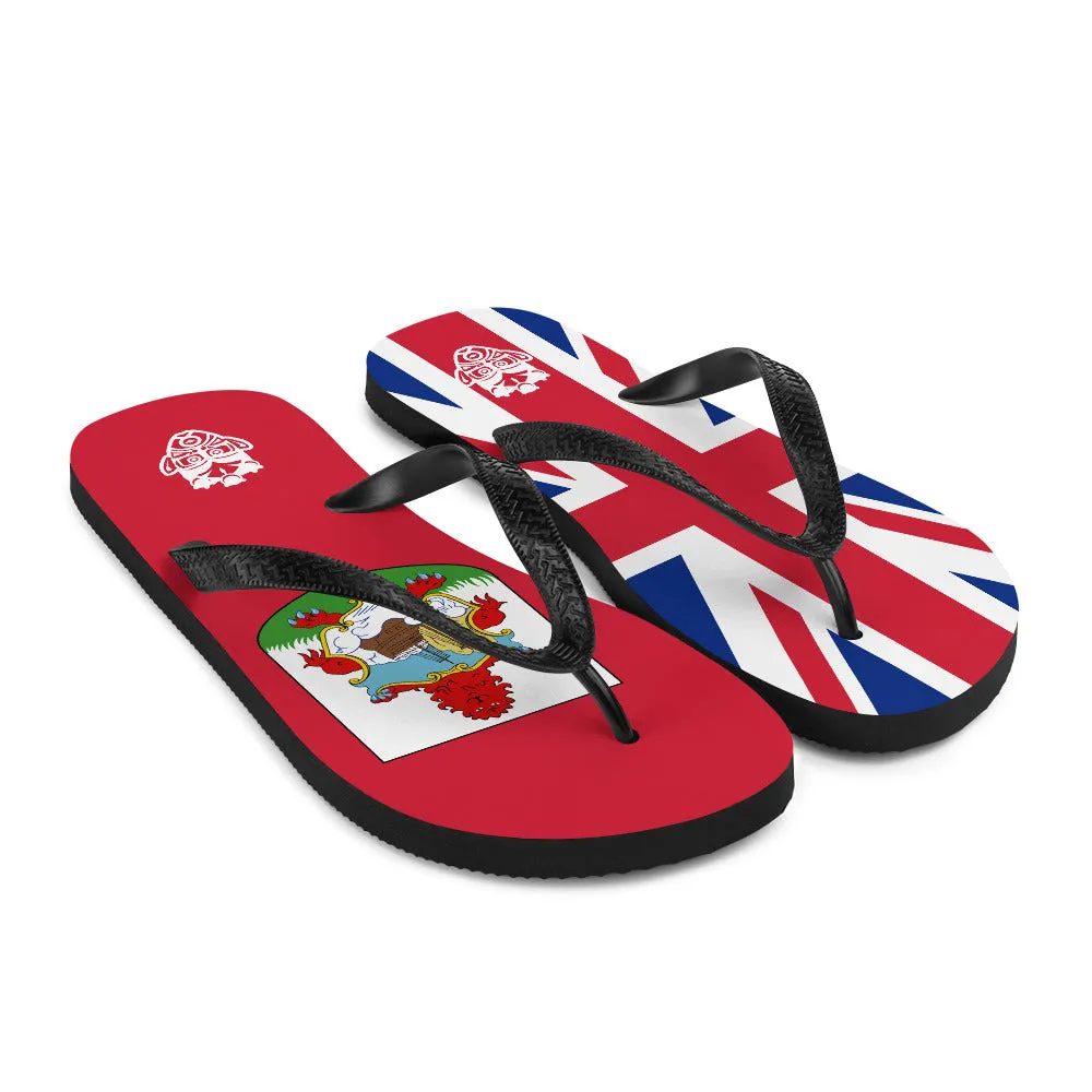 Island Flag - Bermuda Flip Flops