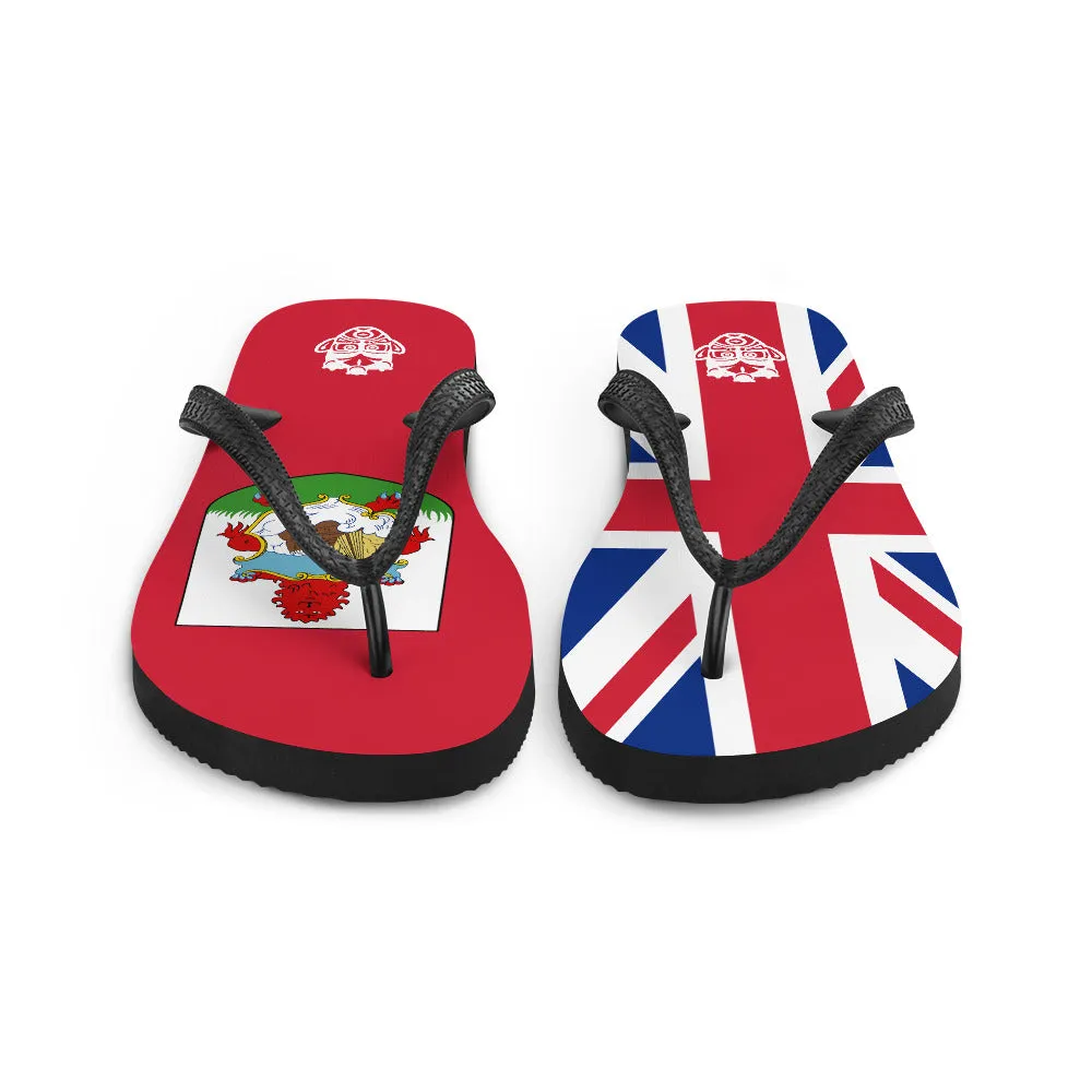 Island Flag - Bermuda Flip Flops