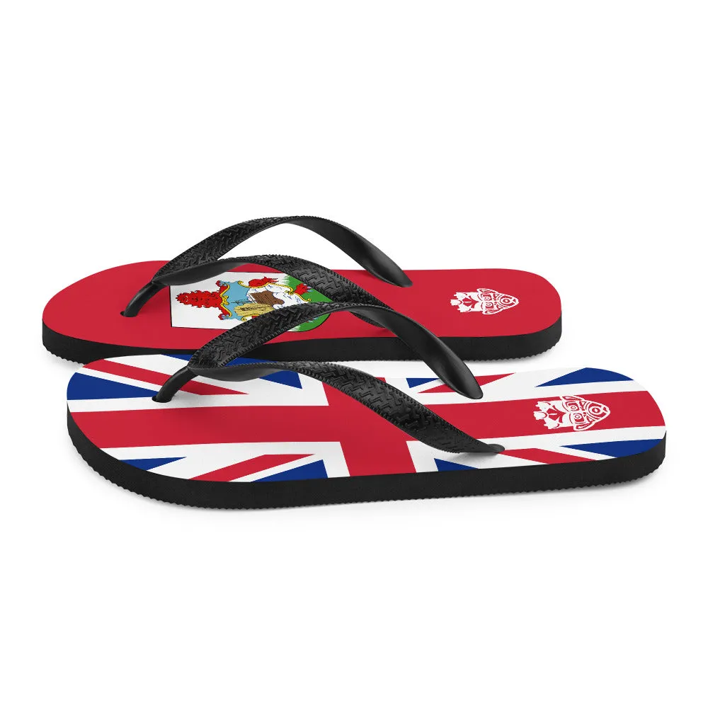 Island Flag - Bermuda Flip Flops