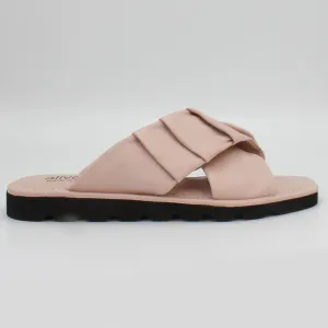 Ladies Sandal in Calf Leather Cipria Nude (RPW2161)
