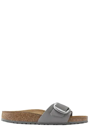 Madrid Nubuck Leather Buckle-Fastened Sandals