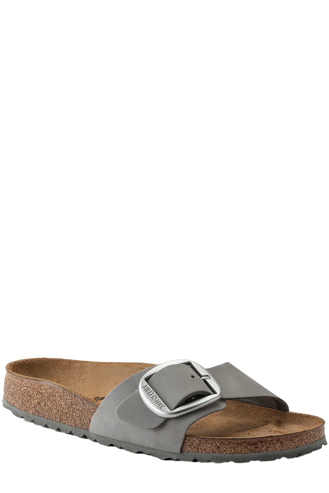 Madrid Nubuck Leather Buckle-Fastened Sandals