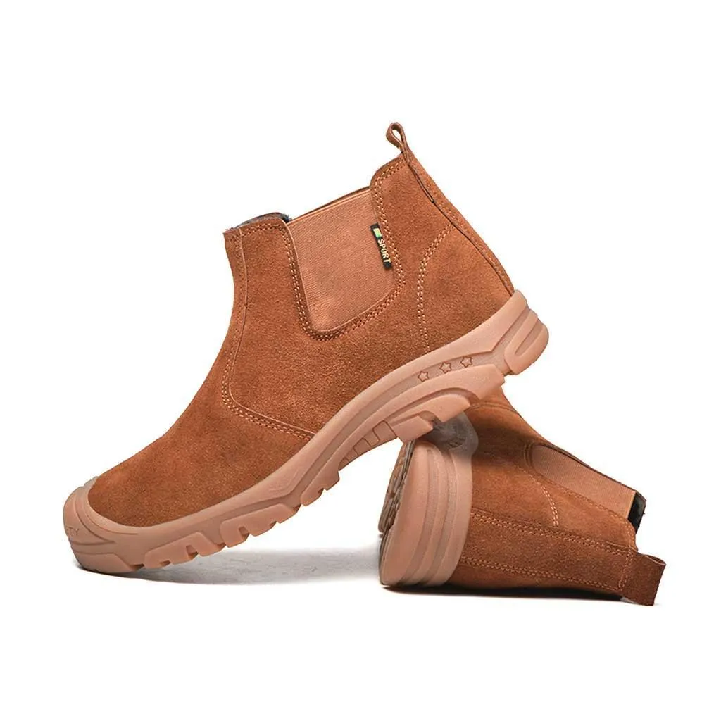 Men's Steel Toe Chelsea Boots - Slip Resistant | B117