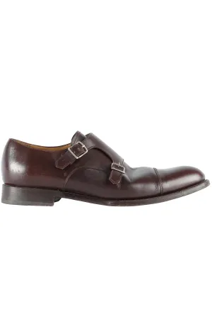 MORJAS BROWN MEN'S LEATHER LOAFERS EU 42 UK 8 US 9