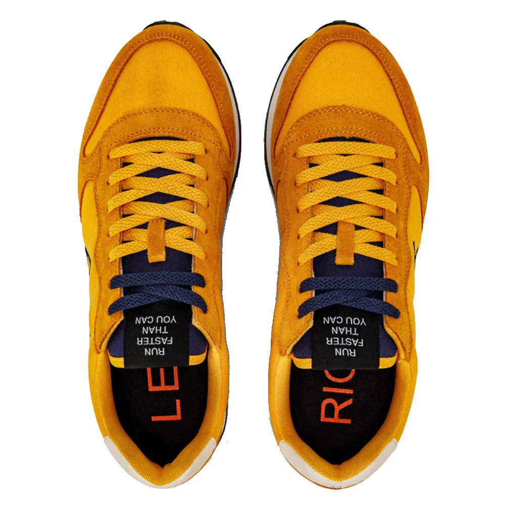 Scarpe Uomo Sun68 Sneakers Tom Solid Nylon Giallo - Z43101