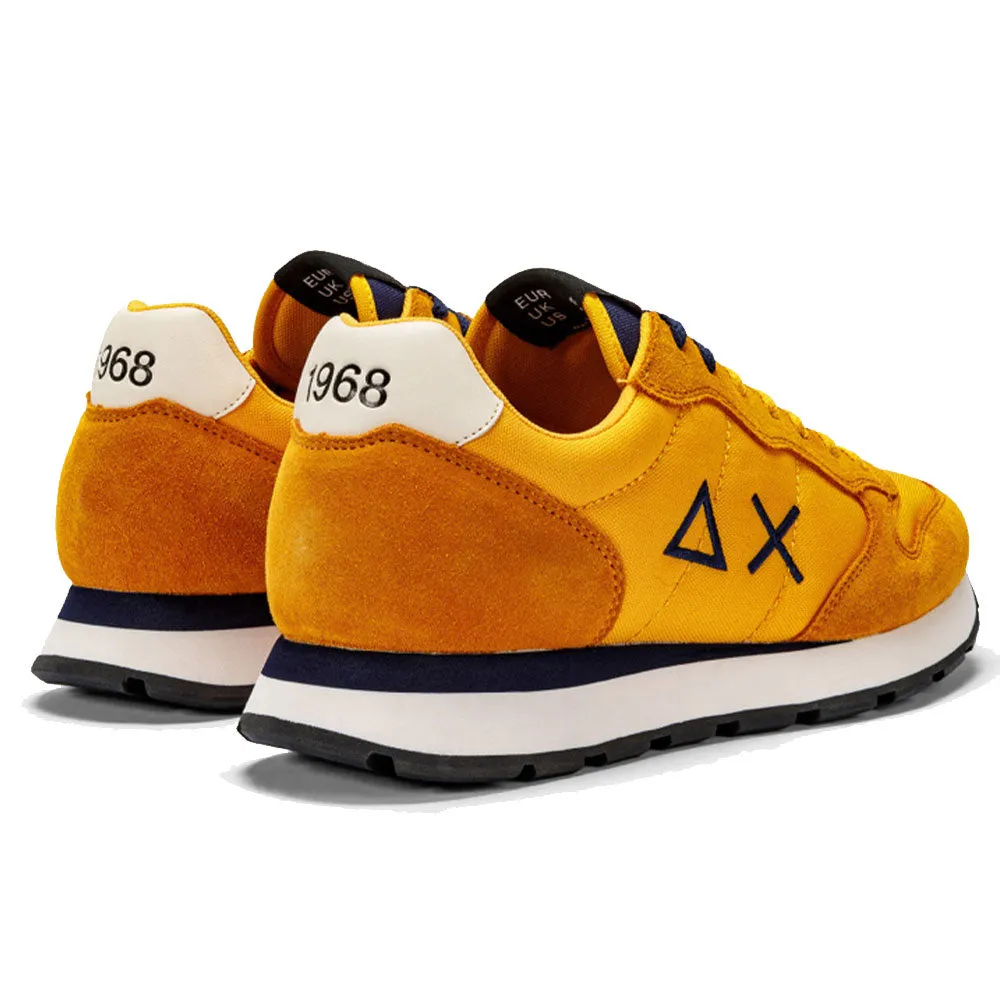 Scarpe Uomo Sun68 Sneakers Tom Solid Nylon Giallo - Z43101