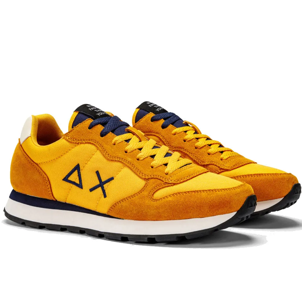Scarpe Uomo Sun68 Sneakers Tom Solid Nylon Giallo - Z43101