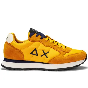 Scarpe Uomo Sun68 Sneakers Tom Solid Nylon Giallo - Z43101