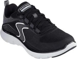 Skechers - Mens Flex Advantage 5.0 - Spreelo Sneakers, Color Black/White, Size: 8 M US