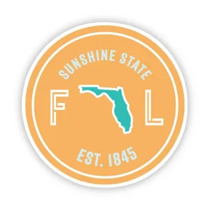 Sunshine State Sticker