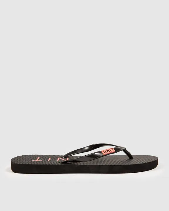 Unit 2021 Lds Novel Flip Flops Black