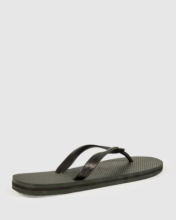 Unit 2021 Mens Fixed Flip Flops Military