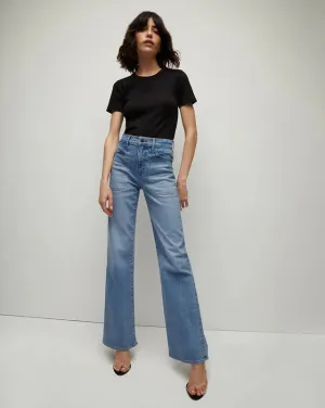 Veronica Beard Crosbie Wide-Leg Jean