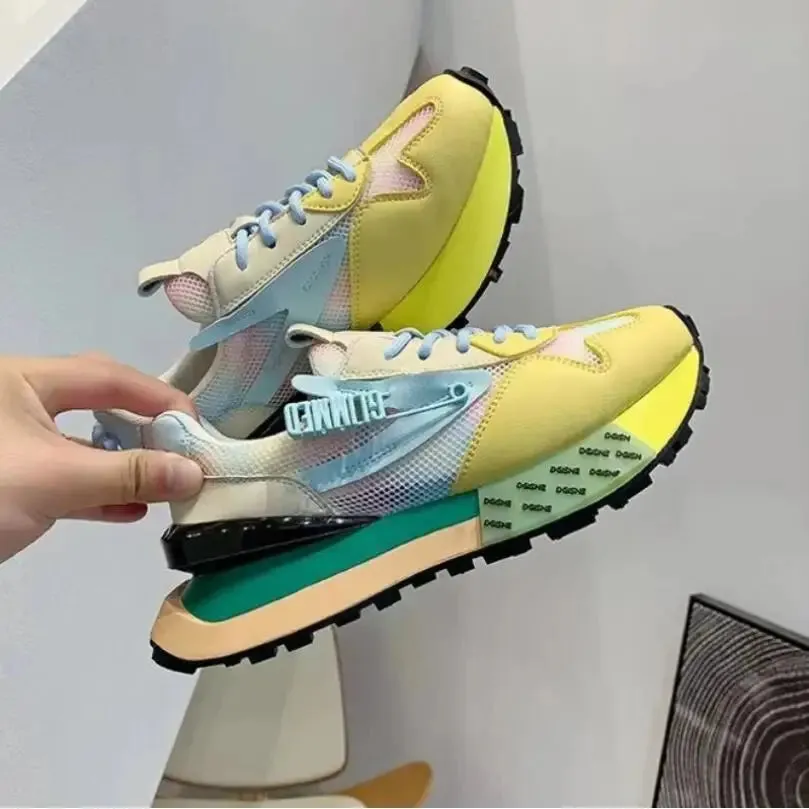 Vibrant Women's Breathable Sneakers - Limited Edition