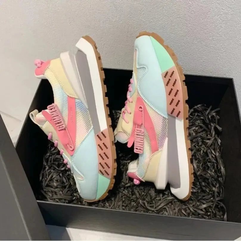 Vibrant Women's Breathable Sneakers - Limited Edition