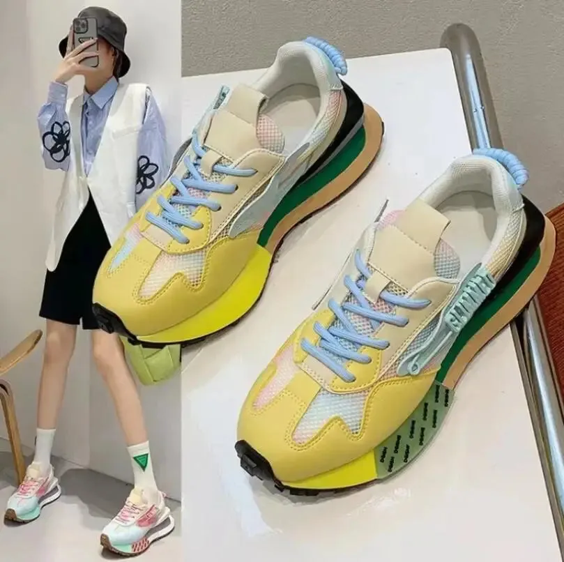 Vibrant Women's Breathable Sneakers - Limited Edition