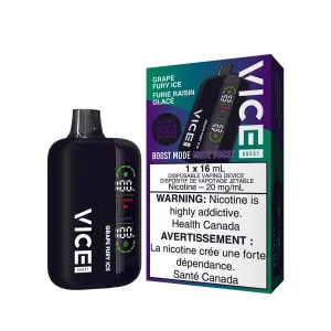 Vice Boost Grape Fury Ice Disposable Vape Pen