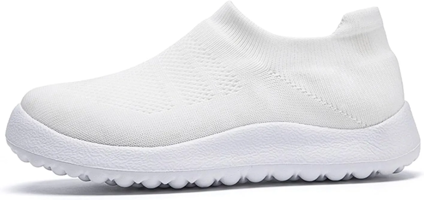 Women's Fashion Sneaker Non Slip Breathable Lightweight Comfortable Lace Up Leather Tennis Shoes Women Women's Platform Loafers White Leather Sneakers