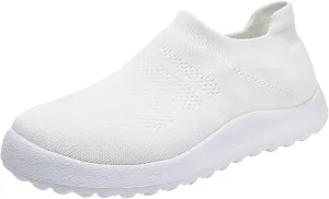 Women's Fashion Sneaker Non Slip Work Wide Comfortable Slip Resistant Work Shoes Womens Shoes Casual Dressy Slip On Loafer Bling Sneakers for Women